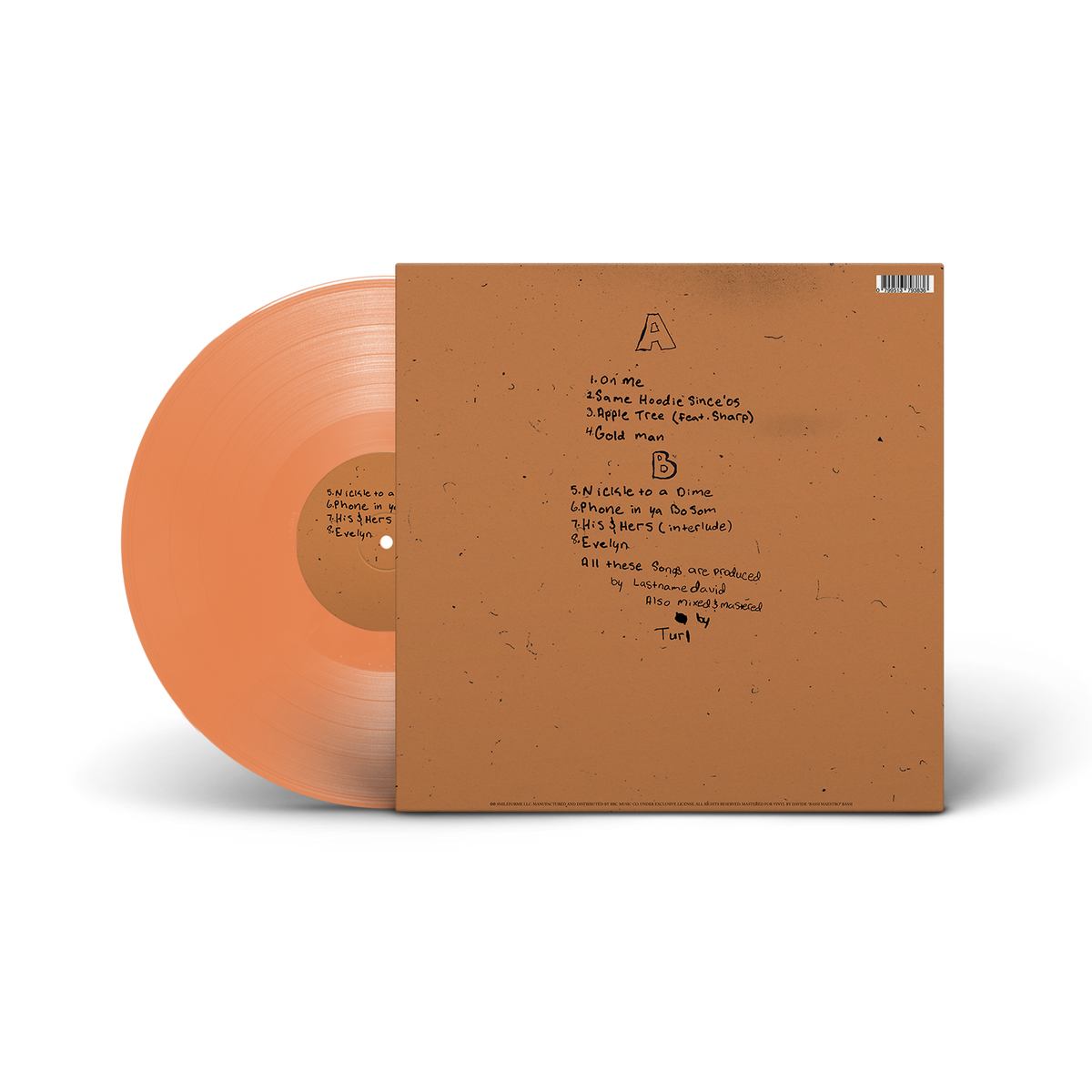 SMILE limited edition orange vinyl – smileformaxo.com
